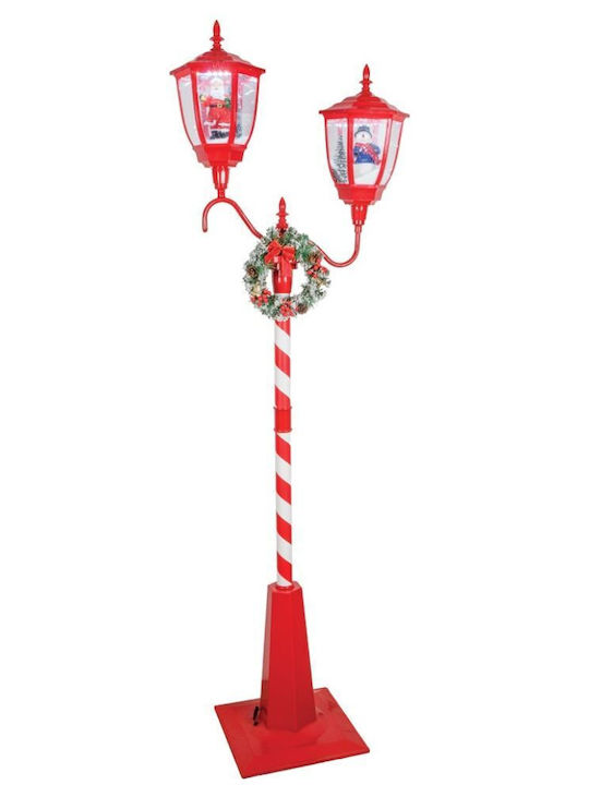 Dekoratives Ampel Licht Musik & Schnee Ip44 81x40x188cm L26175