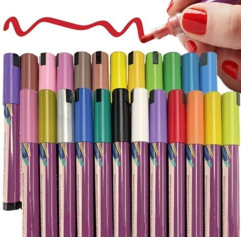 Акрилни Маркери 4мм Multicolored 24бр