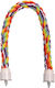 Imac Hanging Rope Birds Rainbow Perch Large 4.5x60 Cm