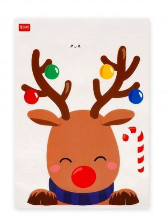 Legami Christmas Decorative Window Stickers Static Cling Window Stickers Windo-wow Wds0002