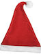 Santa Claus Fabric Cap Red-White 27x35cm Homie 93-1183