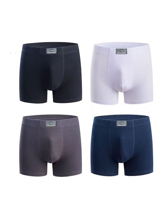 Uomo Μποξεράκια 4Pack Μονόχρωμα