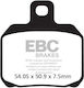 Ebc Motorcycle Brake Pads Beverly 500 Xcity-125 08-15 Speedf./x9 200 Sfa 266 Hh