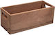Maxdeco Дървено Кафяво Кашон Малък 27x11x11см