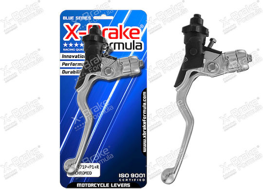 X-Brake Ръчка за Съединител за Мотоциклет Сребрист I-00001230