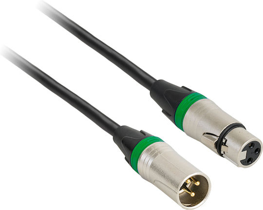 Professional Audio Cable XLR Male XLR Female 1m 18-5591 BST