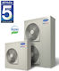 Carrier AQUASNAP PLUS Wärmepumpe 13.8kW Einphasig 75°C Monoblock