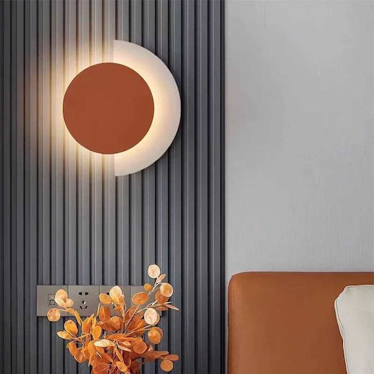 Lightplanet Lumină de Perete cu LED Integrat Portocaliu 30cm