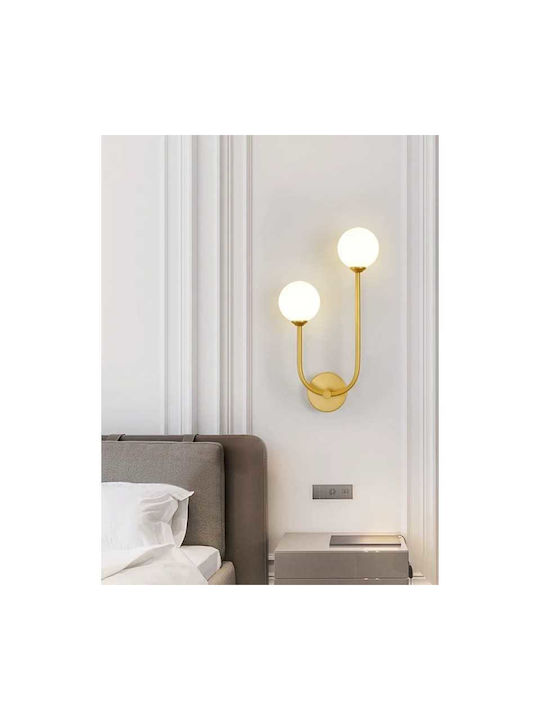 Lightplanet Lumină de Perete cu Soclu E14 Alb