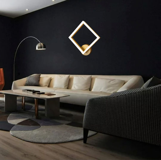 Lightplanet Leuchte Wand mit Integrierter LED Gold