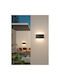 Lightplanet Modern Lumină de Perete cu LED Integrat și Lumină Alb Cald Negru