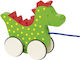 Goki Pull Along Wooden Baby Activity Toy