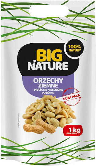 Roasted Peanuts Without Salt 1kg Big Nature