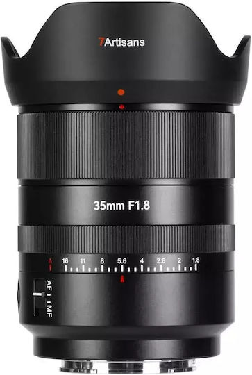 7artisans Full Frame Φωτογραφικός Φακός AF 35mm f/1.8 Σταθερός για Sony E Mount Μαύρος