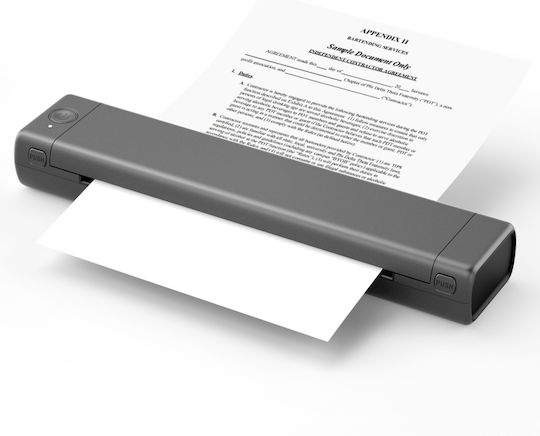 M08F Ασπρόμαυρος Εκτυπωτής Θερμικός Grey A4 Version TBD0603510801I