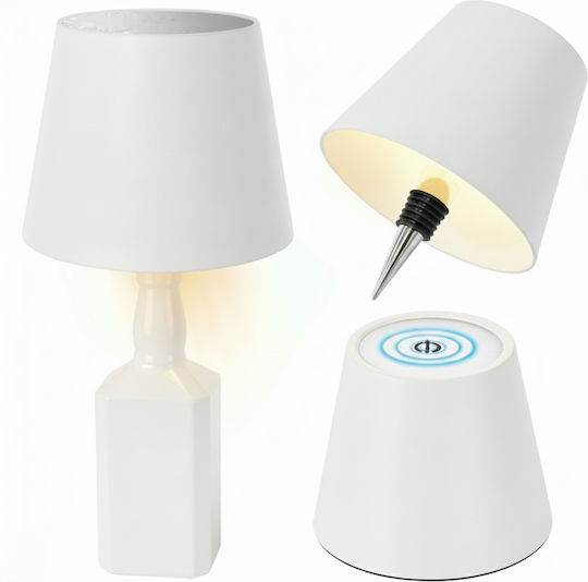 Zola Dekorative Tischlampe LED Einstellbares Weiß Flasche Zola Dekorative Tischlampe LED Einstellbares Weiß Flasche