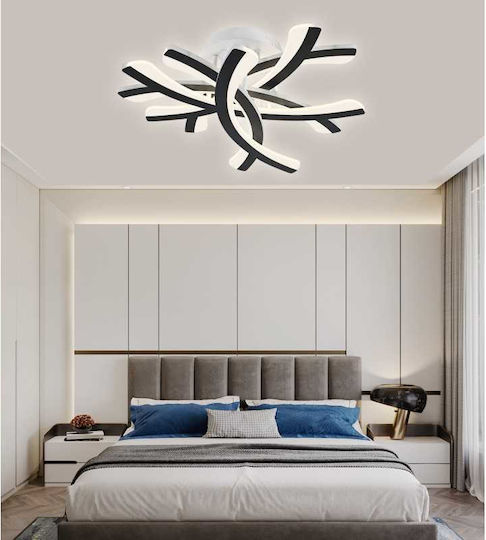 Lightplanet Smart Πλαφονιέρα Οροφής Λευκή με Ενσωματωμένο LED