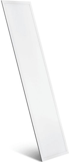 Lightplanet Paralelogram Încastrat Panou LED cu Alb Rece Lumini 120x30cm.