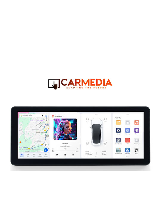 Carmedia Auto-Audiosystem für Chevrolet Funke 2009-2015 (Bluetooth/USB/WiFi/GPS/Apple-Carplay/Android-Auto) mit Touchscreen 12.3"