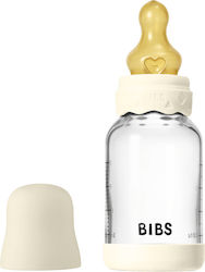 Bibs Set Glas Babyflaschen mit Gummi Saugflasche für 0+ Monate 120ml