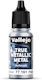 Acrylicos Vallejo Model Making Paint Sterling Silver 18ml