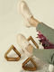 Damen Mokassins in Beige Farbe