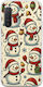 Festive Friends Snowman Sony Xperia 5 Flexible Tpu Διάφανη Σιλικόνη