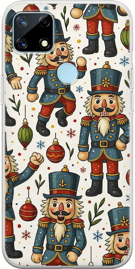 Festive Friends Nutcracker Realme 7i Flexible TPU Transparent Silicone