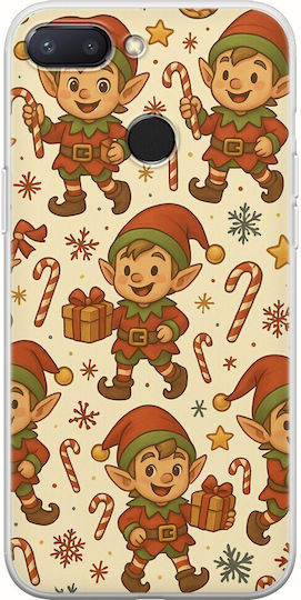 Festive Friends Elf Xiaomi Mi 8 Lite Flexible Tpu Διάφανη Σιλικόνη