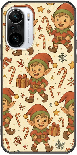 Festive Friends Elf Xiaomi Mi11i Black TPU Black Silicone