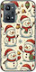 Festive Friends Snowman Realme GT 2 5G Black TPU Black Silicone