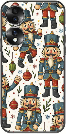 Festive Friends Nutcracker Honor 70 5g Black Tpu Μαύρη Σιλικόνη