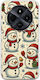Festive Friends Snowman Xiaomi Poco C75 4G Flexible TPU Transparent Silicone