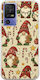 Festive Friends Gnome TCL 40 SE Husa Telefon Flexibilă TPU Silicon Transparent