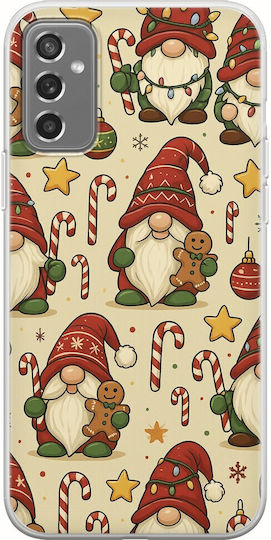 Festive Friends Gnome Samsung Galaxy M13 4G Flexible TPU Transparent Silicone