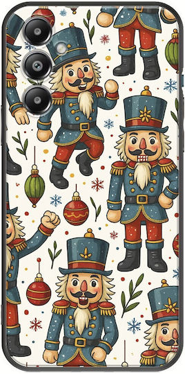 Festive Friends Nutcracker Samsung Galaxy M35 5g Черен TPU Силиконов Калъф