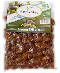Stamatakos Bio Oliven Grün Kernlos 500gr