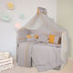 Set Pentru Patut Grey 11buc piese