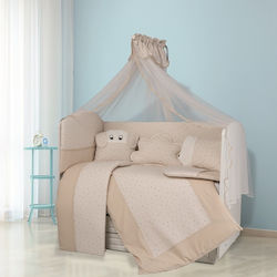 Σετ Κούνιας Beige 11τμχ