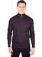 Herrenblusen Langarm Burgundisches Pullover