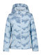 Waterproof Kids' Sports Jacket Windproof with Lining & Hood Blue