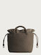 Knitted Women's Drawstring Bag Coco Fresco