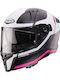 Caberg Avalon-X Matte Black/White/Fuchsia Motorcycle Helmet Full Face ECE 22.06 1500gr