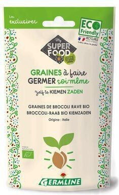 Organic Broccoli Rabe Seeds Sprouting 150g Germline