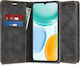 Techsuit Confy Cover Book Silicone Black (Honor X5C Plus)