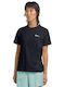 Women's Blouse Cotton Short Sleeve T Blue