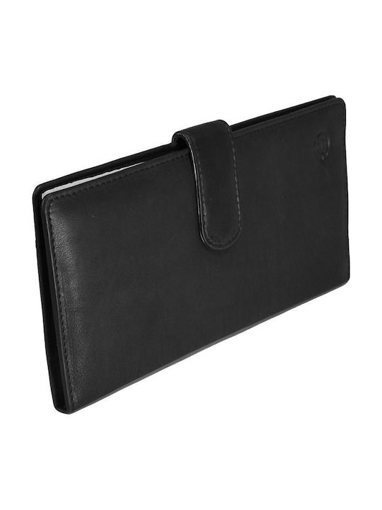 Мъжки Портфейл Пътнически с RFID Черен