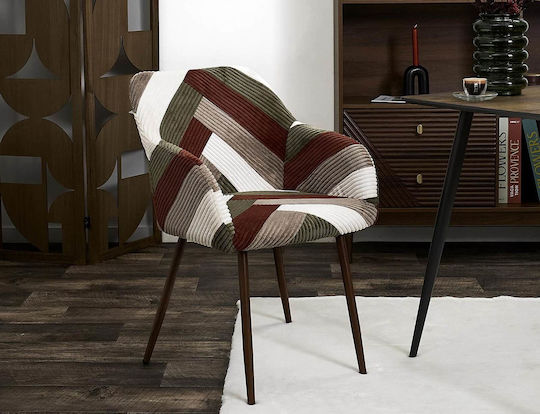 Πολυθρόνα 55.5x61x82cm Πολύχρωμη Πολυθρόνα 55.5x61x82cm Πολύχρωμη