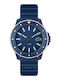 Lacoste Scuba12.12 Ανδρικό Ρολόι 43mm Μπαταρίας με Μπλε Μεταλλικό Μπρασελέ