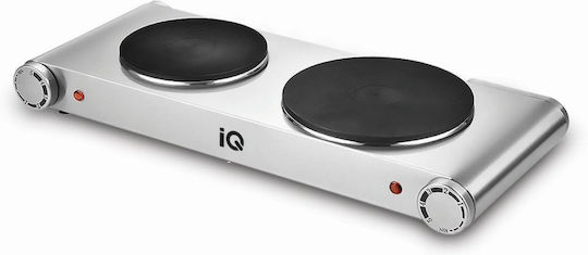 IQ Индукционен Двоен Настолен Плот Inox